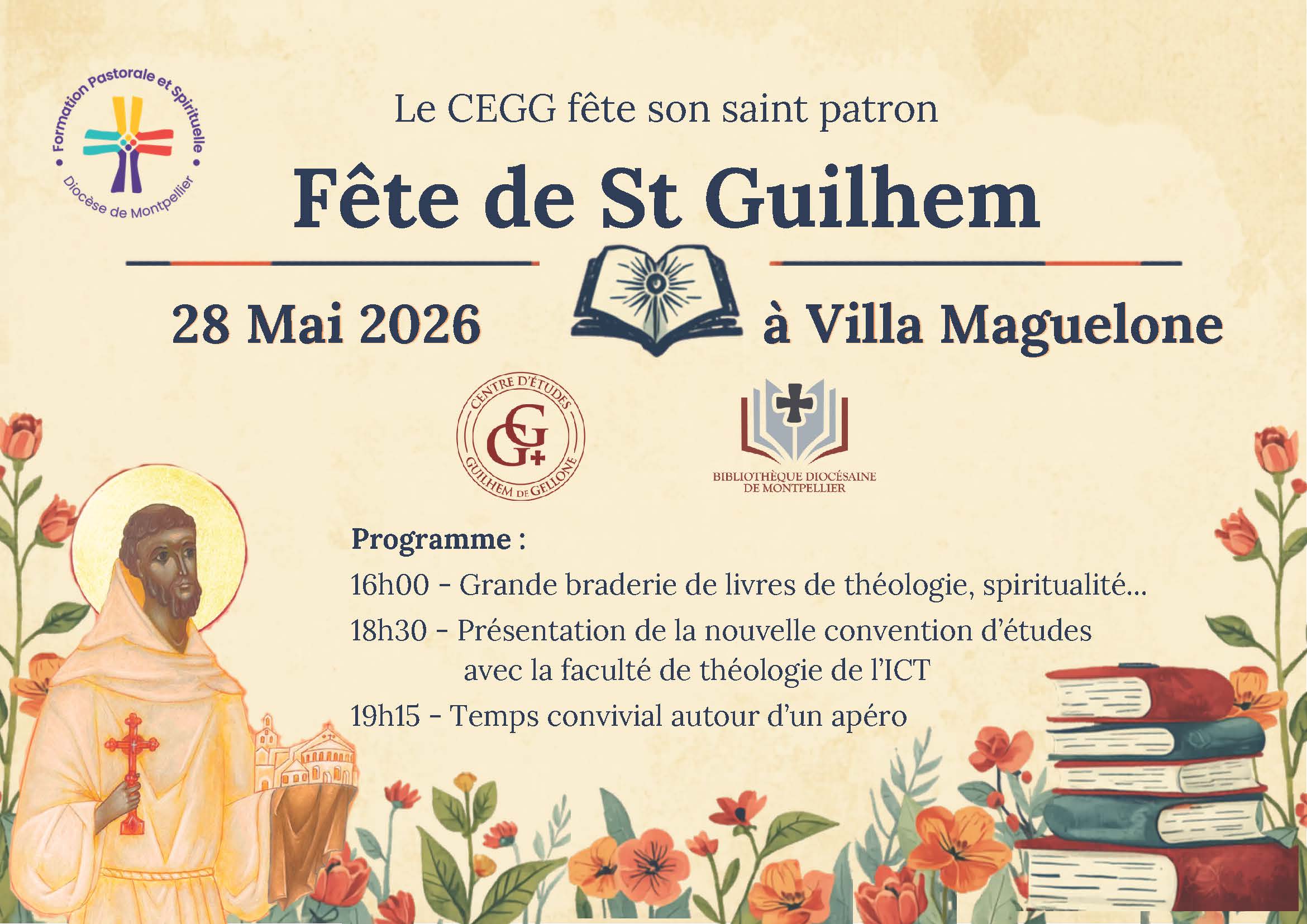 Le Centre d&rsquo;&Eacute;tudes Guilhem de Gellone f&ecirc;te son saint patron