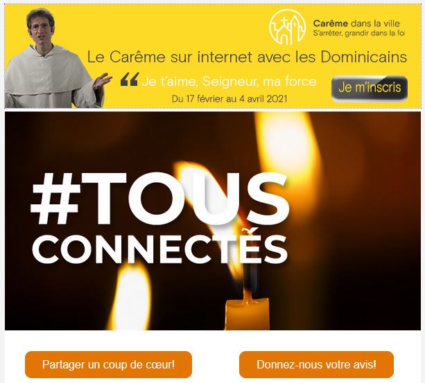 Careme 2021 dans notre Paroisse