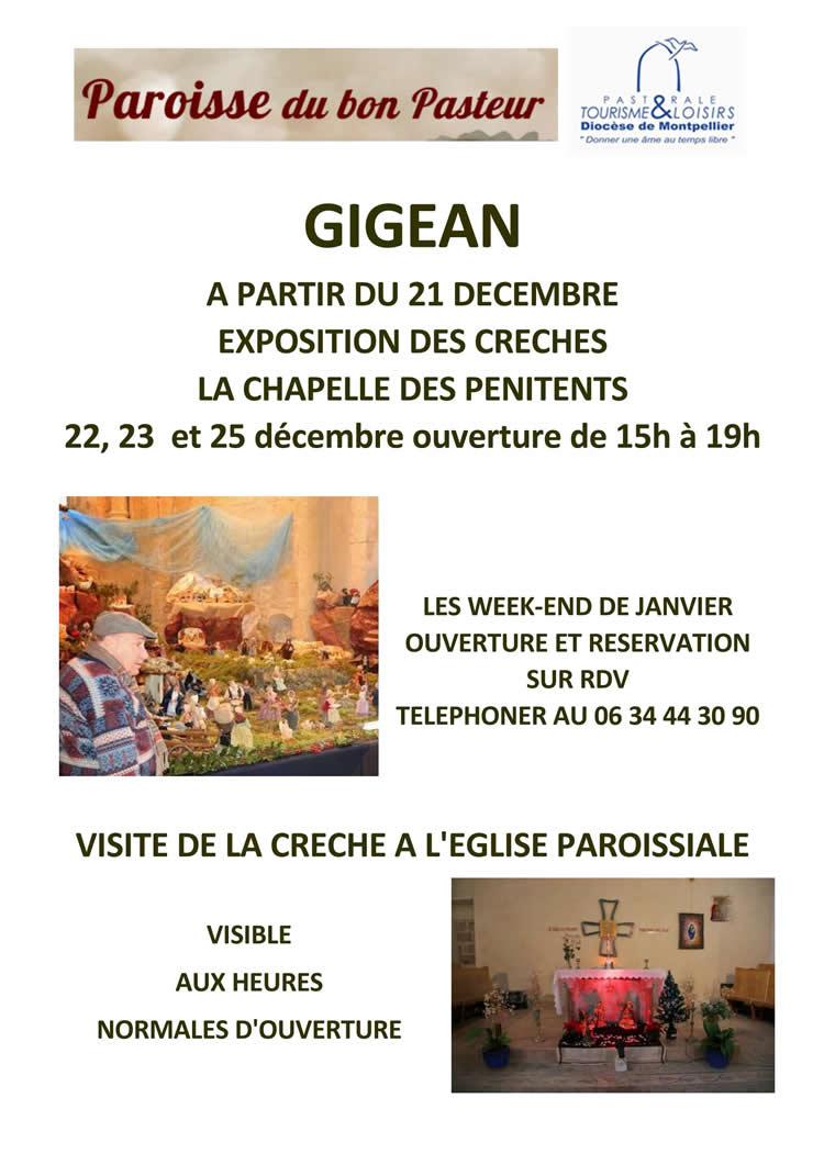 Crèches à Gigean Page 1