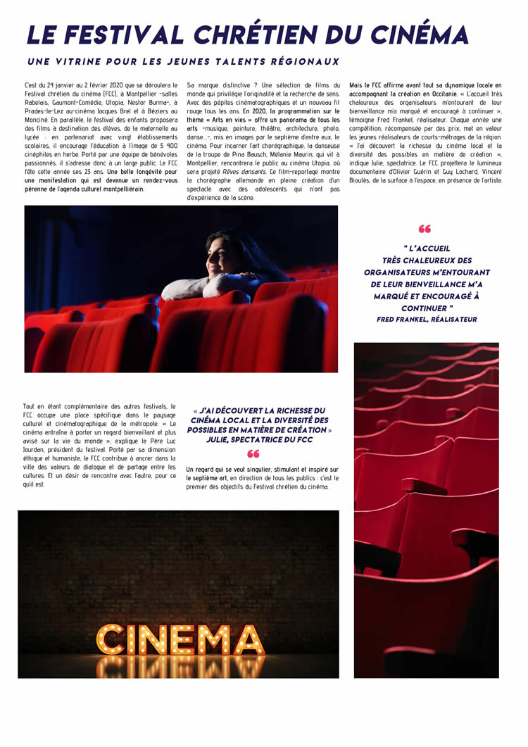 Festival chrétien du cinéma dossier de presse 