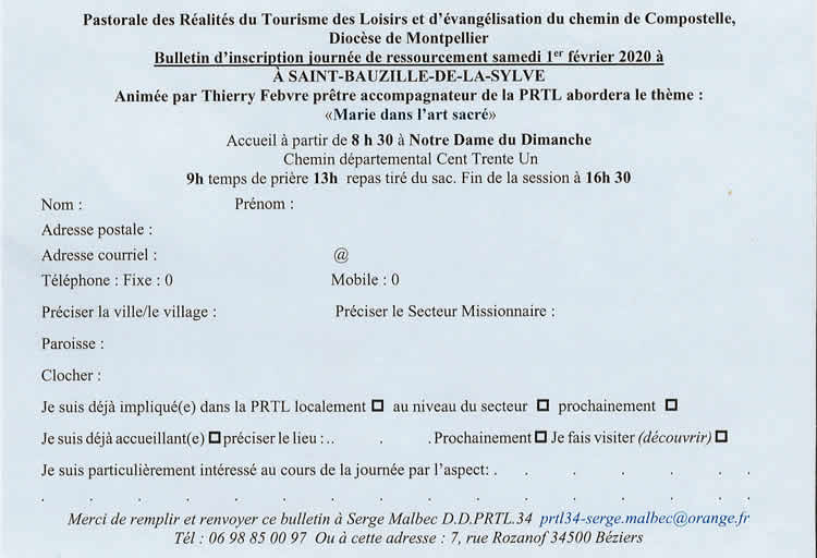 JOURNEE DE RESSOURCEMENT 2019 1