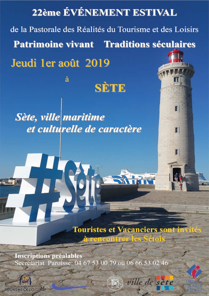 affiche evenement estival 2019 sete