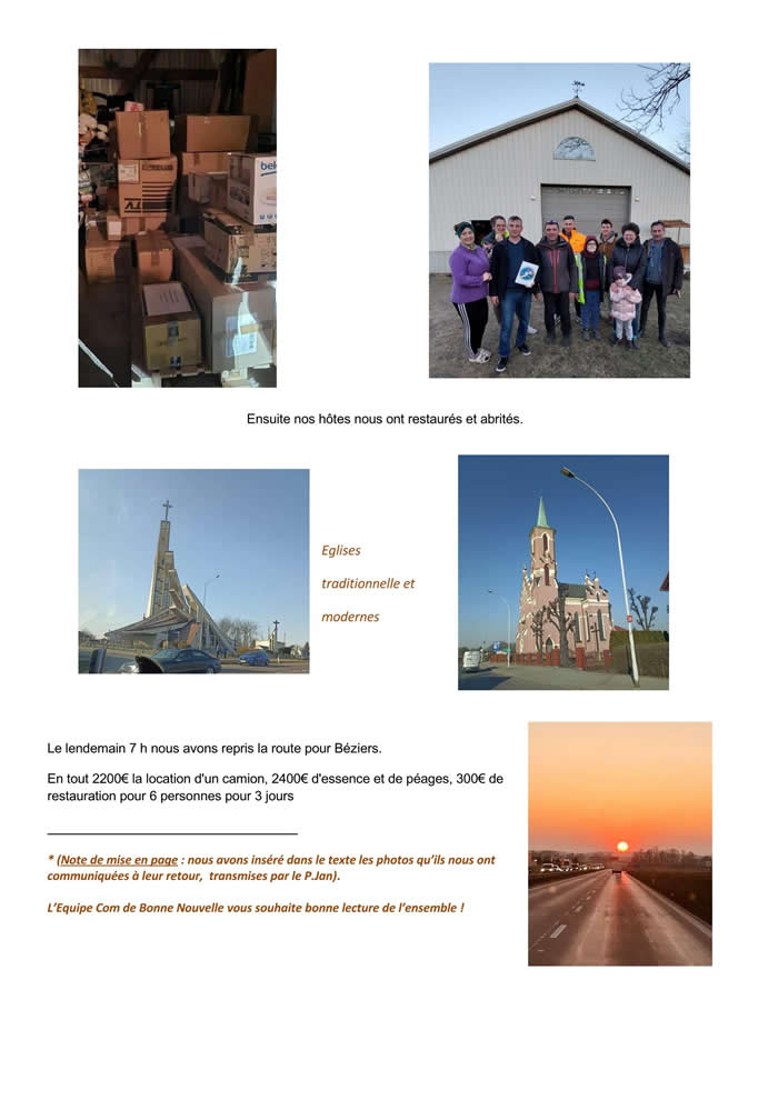 collecte des 17 et 18 mars 1
