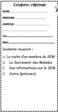 Coupon réponse