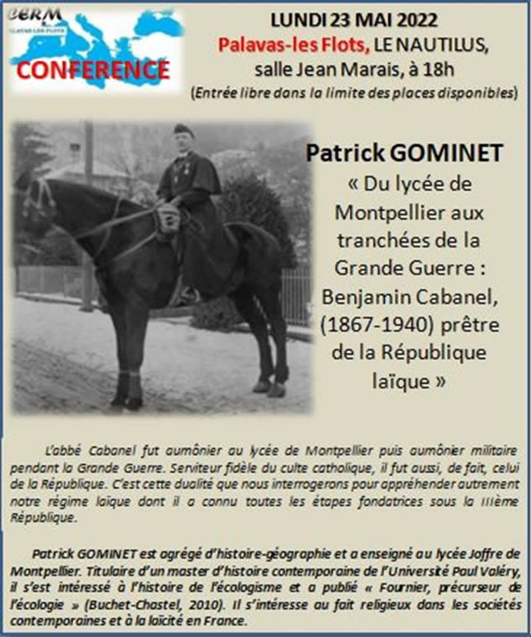 conférence abbe Cabanel